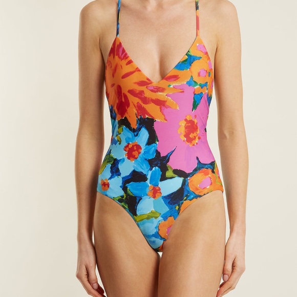 Mara Hoffman Other - Mara Hoffman Emma cross-back swimsuit